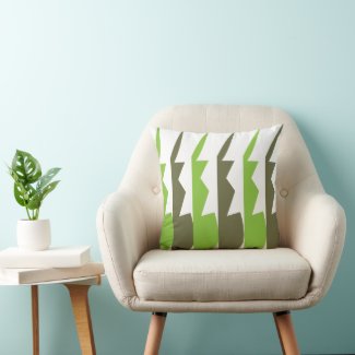 Green Grey Abstract Modern Pattern