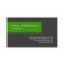 Green Grey Attractive Charming Business Card