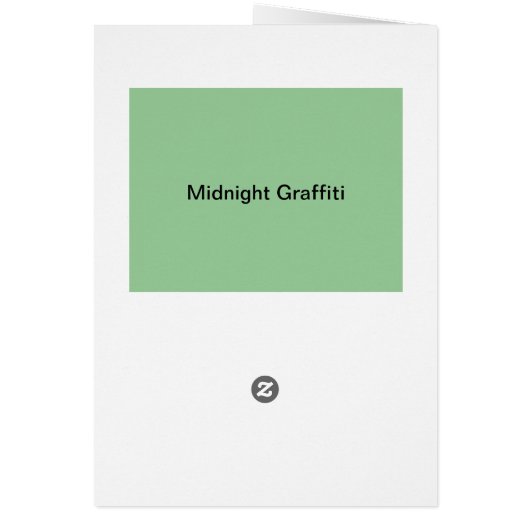 Green, Grey, Red Kaleidoscope Design (Back)