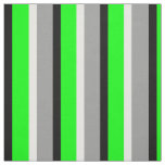Green Grey Stripes Textile Fabric