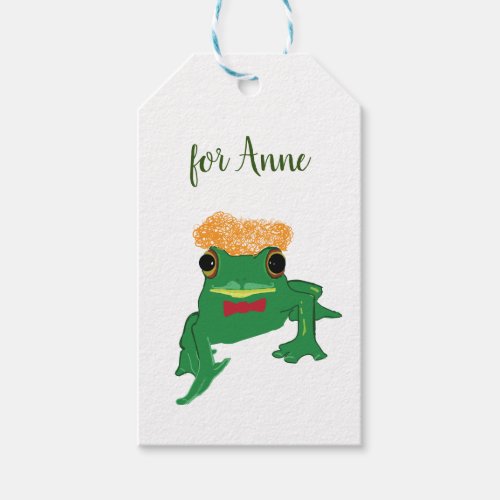 Green Grog Funny Aniamls Gift Tags