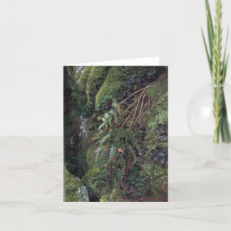 'Green Grotto' note card print