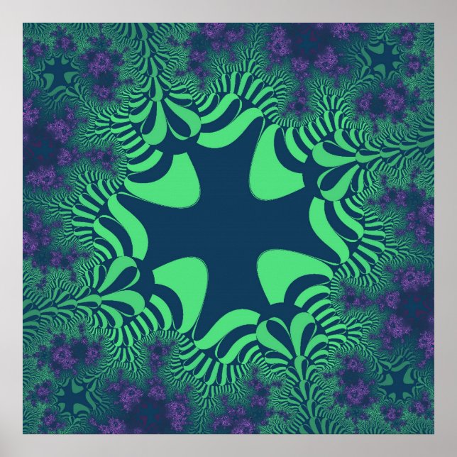 Green Grove Cross Poster (Front)