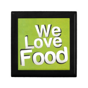 Green Grub Club: We Heart Food Design Jewelry Box