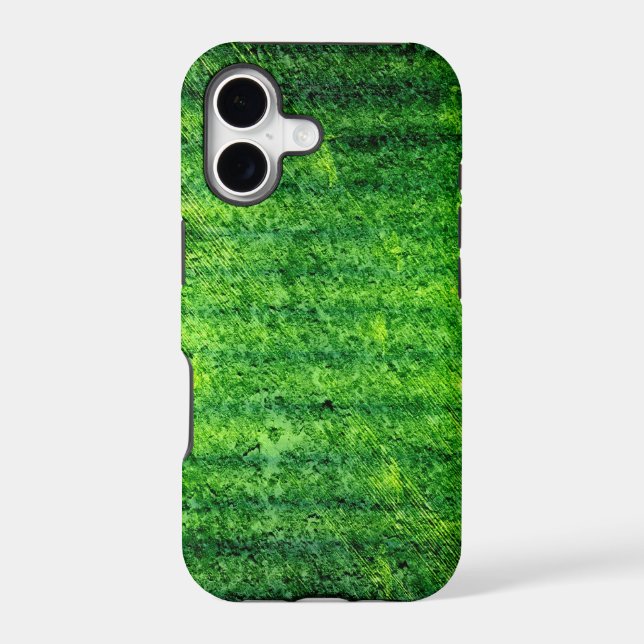 Green Grunge Background Iphone Case (Back)