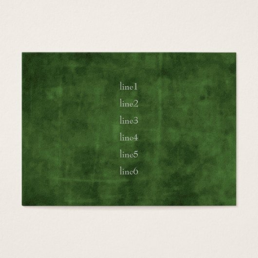 Green Grunge Party Card (Front)