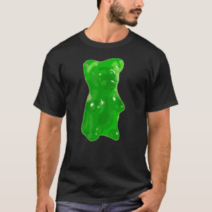 Green Gummy Bear Candy T-Shirt