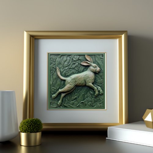 Green Hare _  Poster