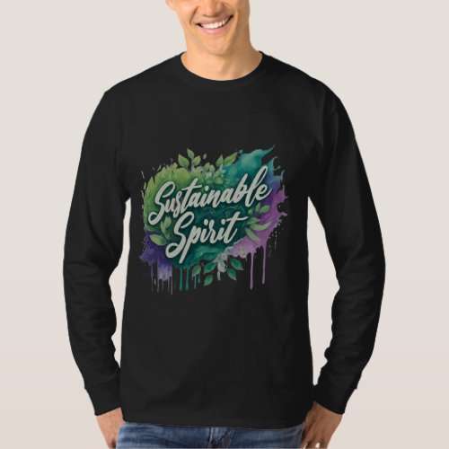 Green Harmony A Sustainable Spirit T_Shirt 