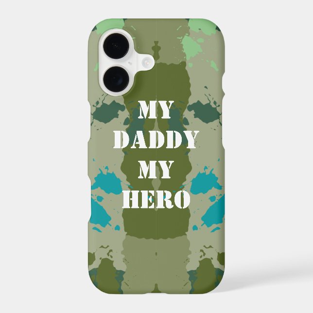 Green Harmony Abstract Pattern Iphone Case (Back)
