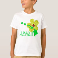 Green Hawaiian Island Hibiscus Flower