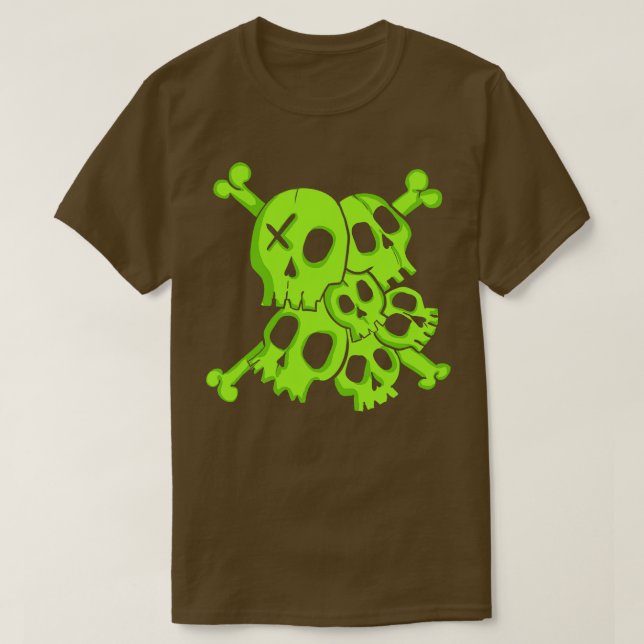 Green head T-Shirt (Design Front)