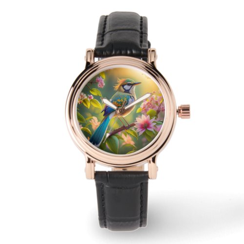 Green Headed Teal Winged Fantasy Bird Watch