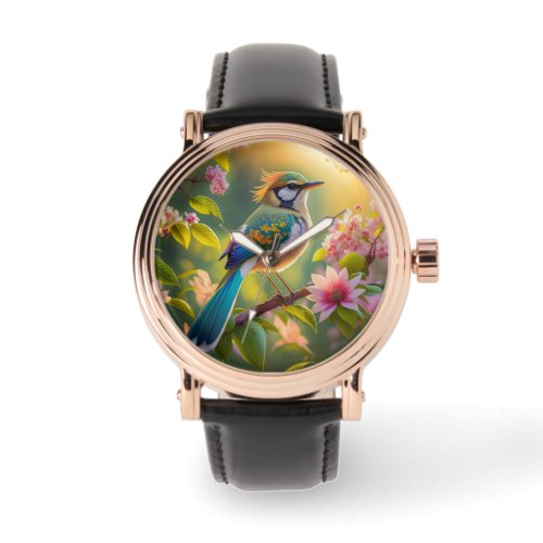 Green Headed Teal Winged Fantasy Bird Watch