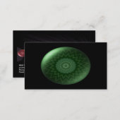Green  Heart Chakra Business Card (Front/Back)