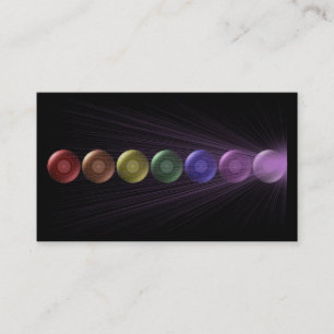 Green Heart Chakra Business Card