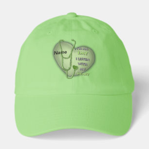 Green Heart EMT Hat