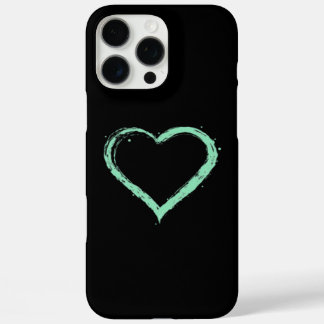 Green Heart Essential iPhone 16 Pro Max Case