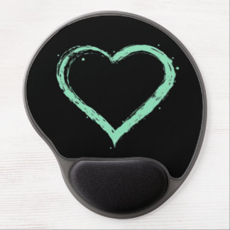 Green Heart Essential Gel Mouse Pad