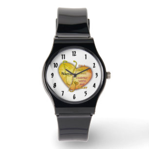 Green Heart School Nurse Watch