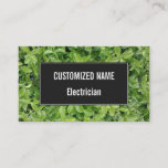[ Thumbnail: Green Hedge Shrub Type Plant Photograph Card ]