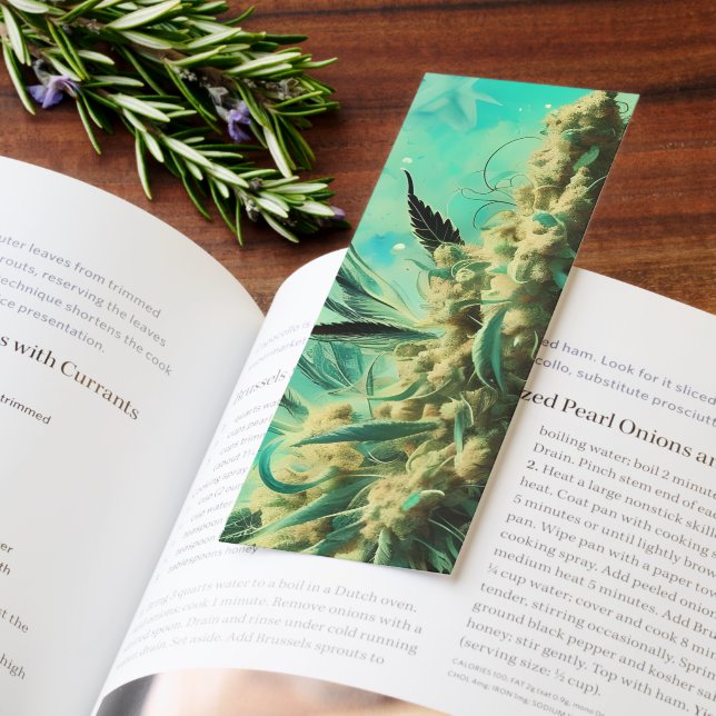 Green Herb Bookmarks (Book)