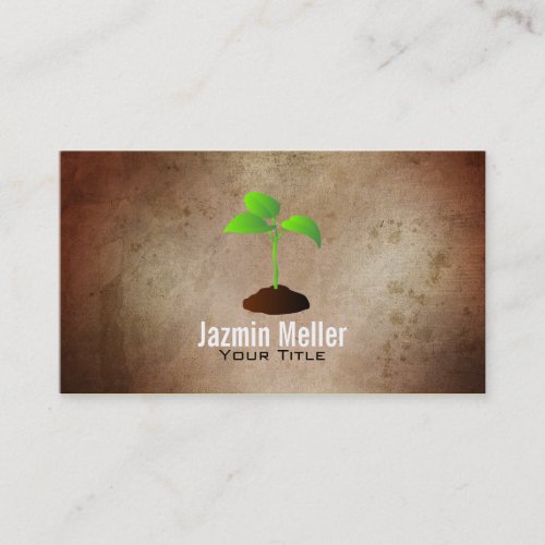 Green Herb Business Cards