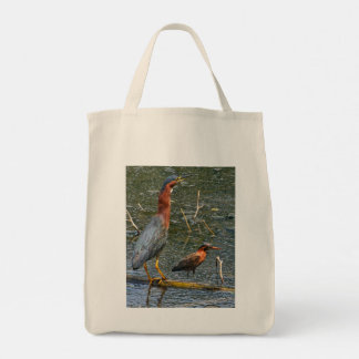 Green Heron (Butorides virescens) Tote Bag