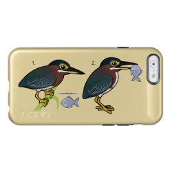 Green Heron Hunting Technique Incipio Feather® Shine iPhone 6 Case