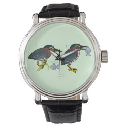Green Heron Hunting Technique Watch