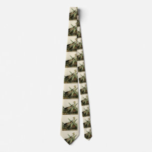Green Heron, John James Audubon's Birds of America Neck Tie