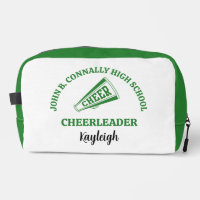 Green High School Cheerleader Personalized
