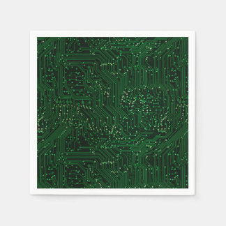 Green high tech chip technologies napkins
