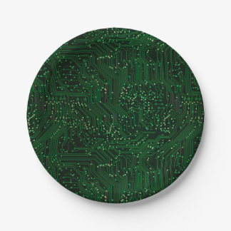 Green high tech chip technologies paper plates