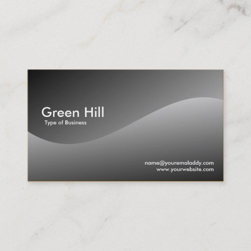Green Hill 3 Business Card Templates