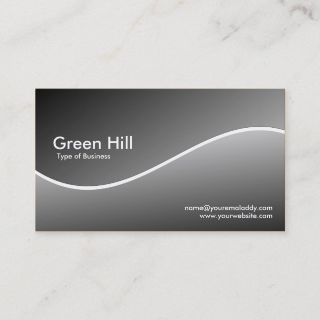 Green Hill 4 Business Card (Front)