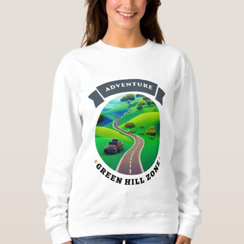 Green hill zone t_shirt sweatshirt