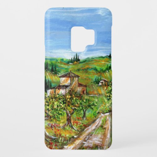 GREEN HILLS AND OLIVE TREES IN TUSCANY LANDSCAPE Case_Mate SAMSUNG GALAXY S9 CASE