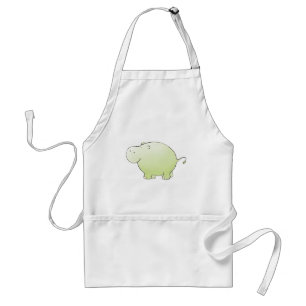 Green Hippo Kitchen Cooking Apron
