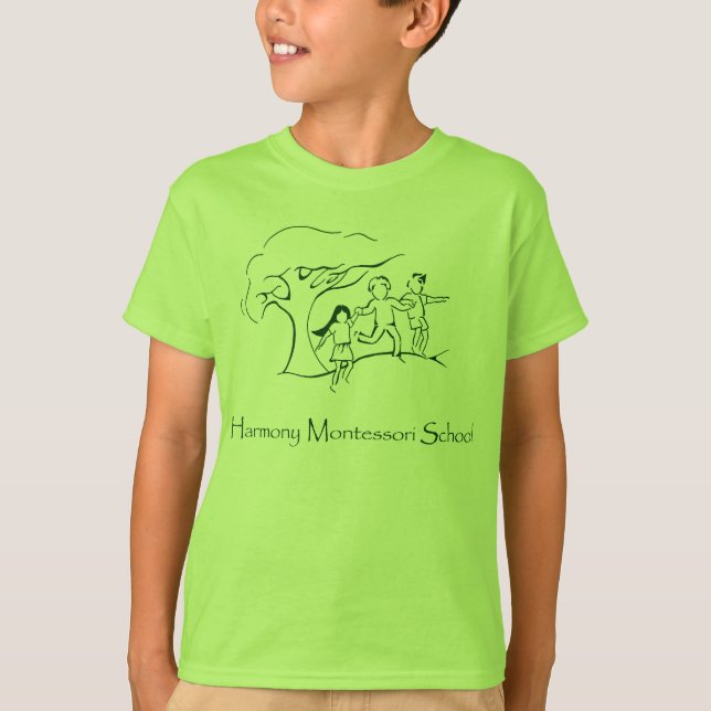 Green HMS Logo T-Shirt (Front)