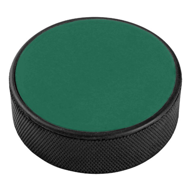 Green Hockey Puck (3/4)