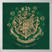 Harry Potter - Hogwarts Crest Metallic - Póster