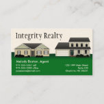 Green Homes Real Estate Business Cards