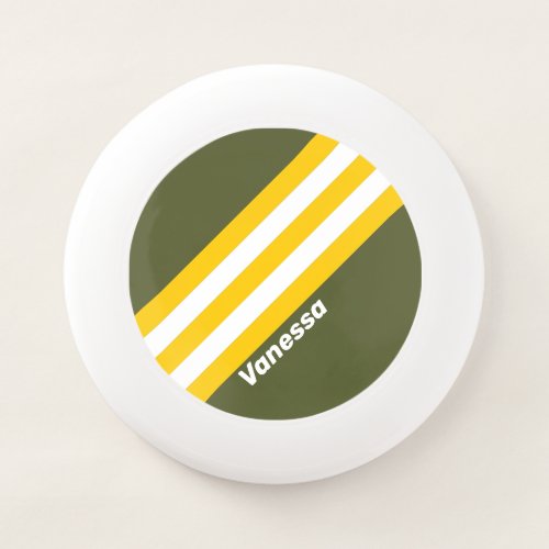 Green Honey Nostalgic Stripes with Name
