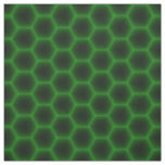 Green Honeycomb Fabric
