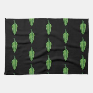 Green Hot Peppers Custom