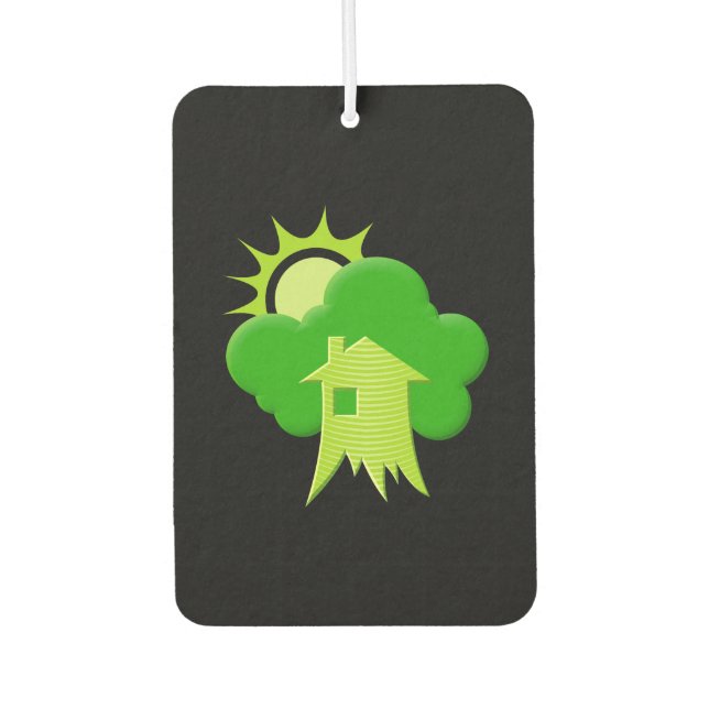Green House Air Freshener (Front)