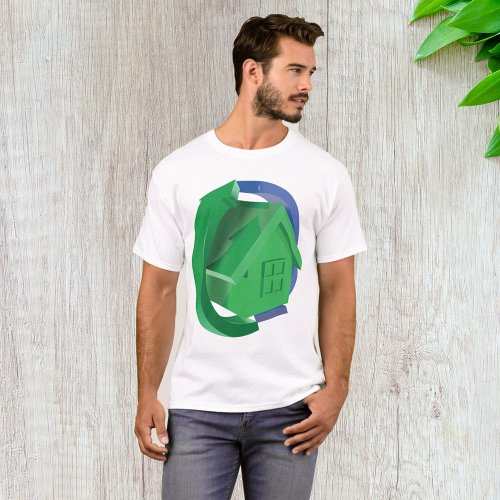 Green House And Arrows T_Shirt