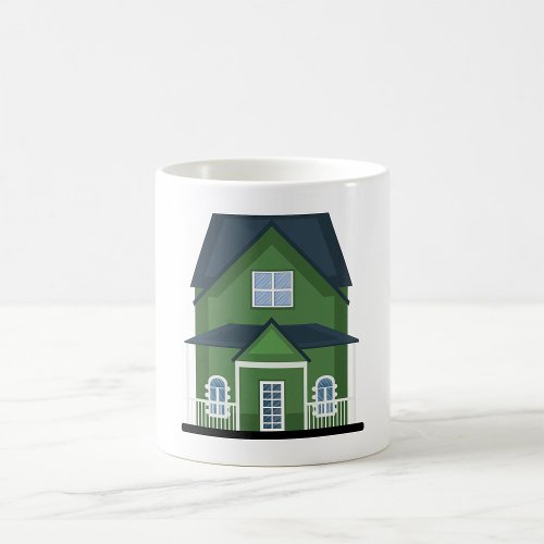 Green House Coffee Mug