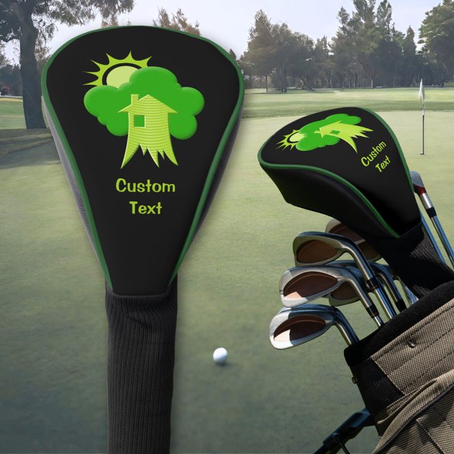 Green House Golf Head Cover (Creator Uploaded)